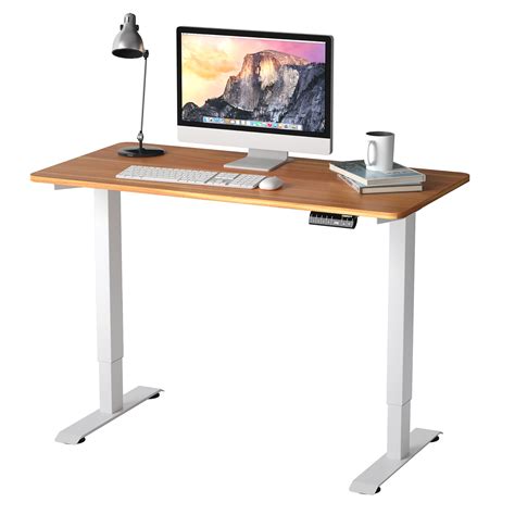 Costway Electric Adjustable Standing Desk Stand Up Workstation W