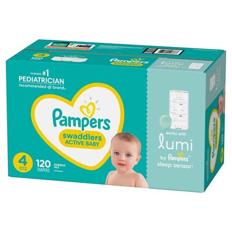 Lumi By Pampers Diapers Enormous Pack Size 4 X 120 Ct Shipt