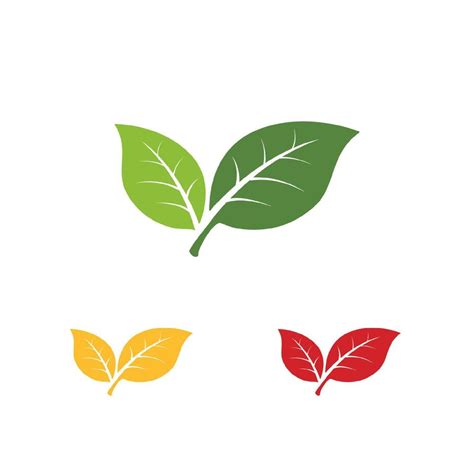 Nature Green Leaf Element Vector Icon Green Leaves Vector Symbol Design Vector Art At