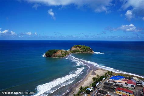 Madin Drone Le Tombolo De LÎlet Sainte Marie Martinique Photos