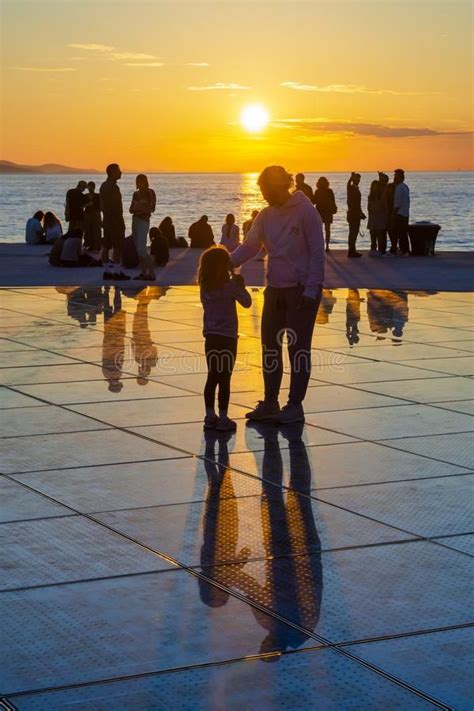 Sun Salutation. The `Sun Salute` in Zadar, Croatia is a masterpiece of