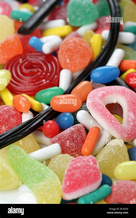 Assorted Candies Vertical Stock Photo Alamy