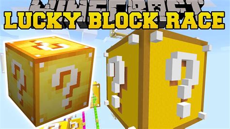 Popularmmos Minecraft Giant Lucky Block Lucky Block Race Lucky Block