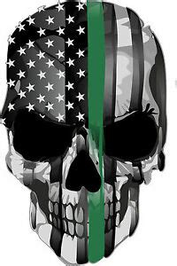 Товар 9 thin green line punisher skull car decal. Thin Green Line Punisher version 2 USA Flag Exterior ...