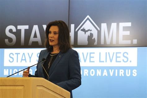Whitmer Extends Stay At Home Order Into May But Allows Some Businesses