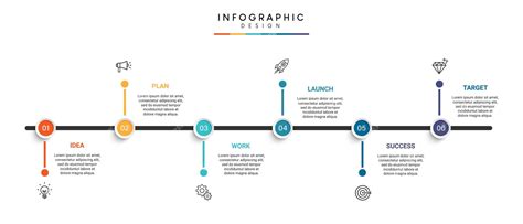 Premium Vector Steps Business Timeline Infographic Template Design