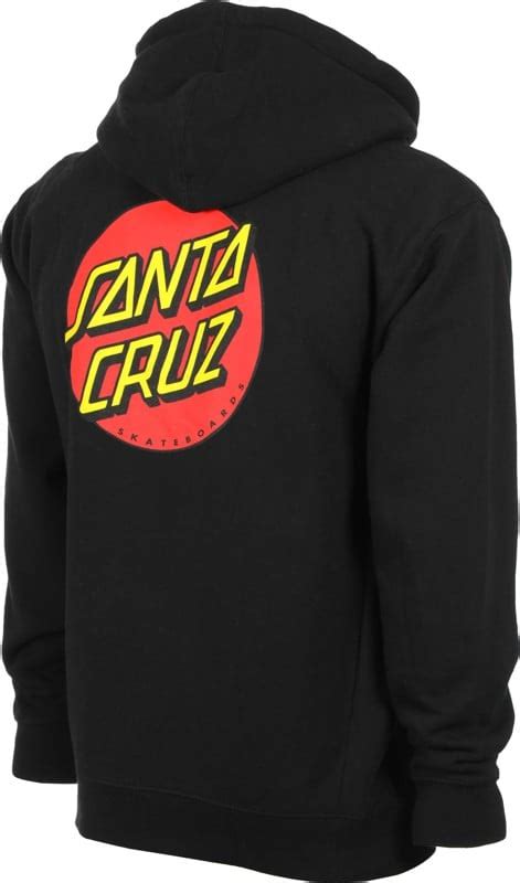 Santa Cruz Classic Dot Zip Hoodie Tactics