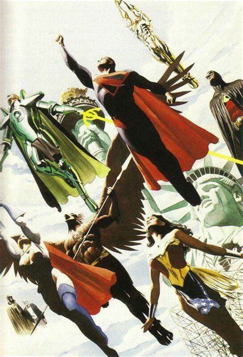 Kingdom Come Justice League By Alex Ross Kingdom Come Alex Ross