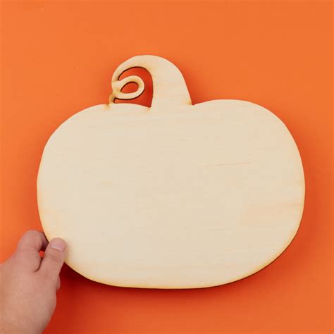 Unfinished Wood Pumpkin Cutout All Wood Cutouts Wood Crafts Craft