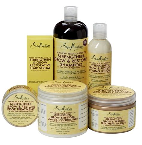 After years of trial and error that i have developed regimens that work best for each of the three of expectations for african american hair. Shea Moisture Introduces Jamaican Black Castor Oil Hair ...