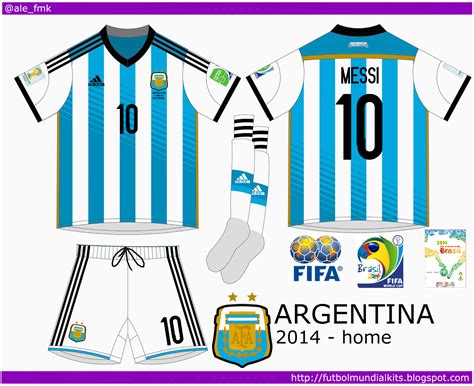 Titulares en eliminatorias a brasil 2014. Fútbol Mundial Kits - Uruguay: Selección Argentina - 2014 ...