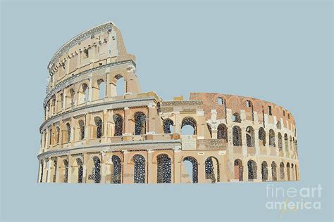 Roman Colosseum Digital Art By Ligia Padron Acevedo Fine Art America