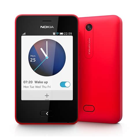 Мобилен телефон Nokia Asha 501 червен Emagbg