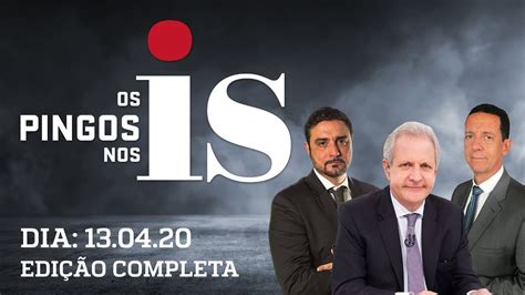 Dias após ter um áudio vazado em que criticava a equipe durante a transmissão da final da eurocopa, agora o narrador foi flagrado pedindo um programa aos domingos. Os Pingos Nos Is - 13/04/20 - AO VIVO - YouTube