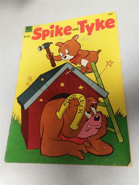 Mgms Spike And Tyke 2 And 4 Dell Comics 1954 Golden Age Cartoon Humor