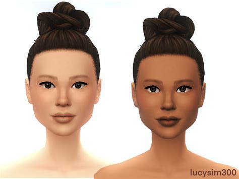 The Sims Resource Soft Face Skin Non Default
