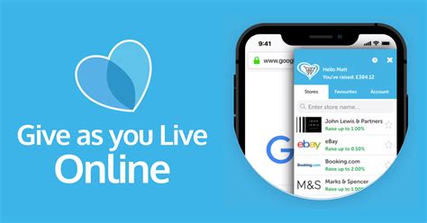 Download The App From Give As You Live Online Give As You Live Online