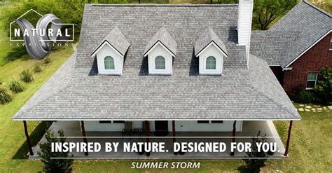 Natural Expressions Summer Storm Architectural Shingles Roof