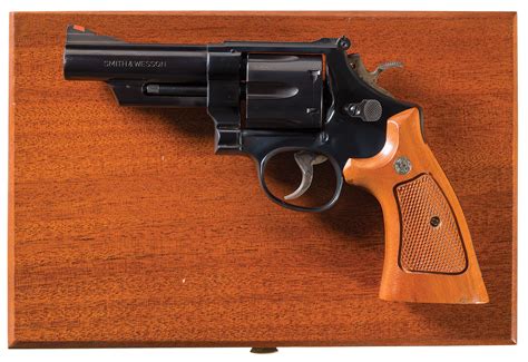 Smith And Wesson Model 25 5 Double Action Revolver With Case Rock