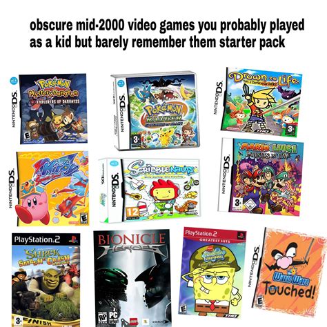 Obscure Mid 2000 Video Games You Probably Played As A Kid