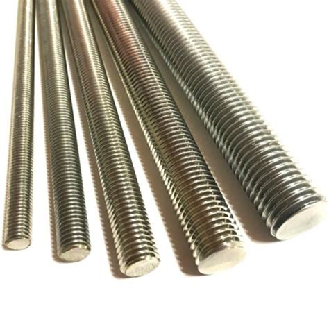 38 Unf 24tpi Threaded Rod Stainless 1 Foot Length Classic Fasteners
