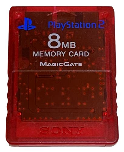Genuine Sony Magic Gate Ps2 Memory Card Playstation 2 8mb Scph 10020 Ebay