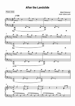 Find matt simons' music, lyrics, or watch music videos. Matt Simons - After the Landslide sheet music for piano ...