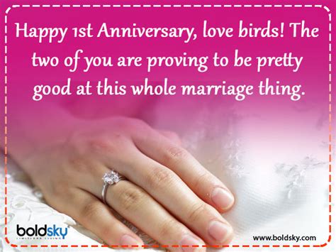 First Wedding Anniversary Quotes Wishes Messages And Images To Share