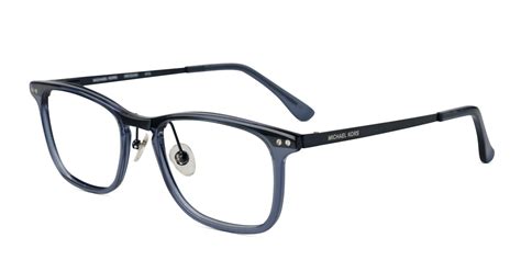 michael kors mk354 clear blue prescription eyeglasses prescription eyeglasses michael kors kor