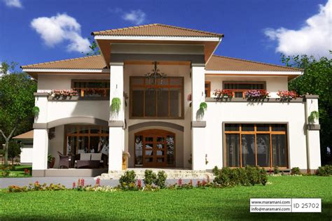 5 bedroom house plans present homeowners with a variety of options. 5 Bedroom Bungalow House Plan - 25702 - Floor Plans by ...