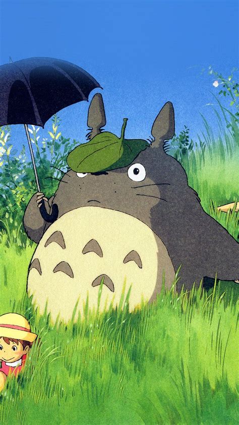 Free Download Ghibli Artwork Totoro Art Ghibli Art 750x1334 For Your