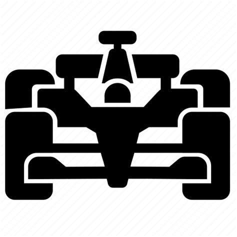 Car F1 Formula 1 Racing Vehicle Icon