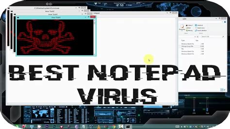 The Best Notepad Virus Youtube