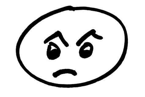 Sad Face Emoji Meme Clip Art Library
