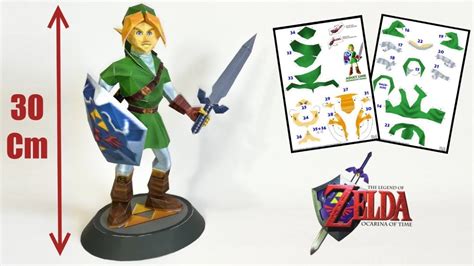 Printable Zelda Papercraft Templates The Legend Of Zelda Majora S
