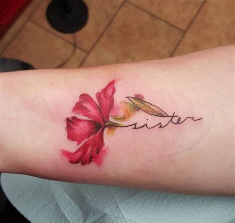 50 Best Watercolor Flower Tattoos Designs And Ideas 2021