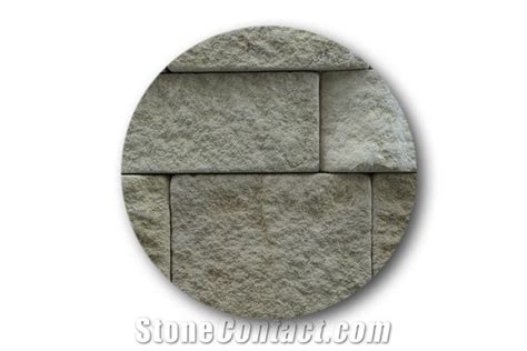 Bali White Classic Limestone Tumbled Wall Cladding From Indonesia