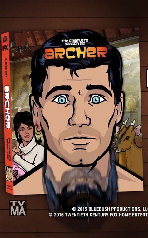 Archer Season 6 Six Blu Ray Rare Oop Gatefold Beard Slipcover Only No Movie Ebay
