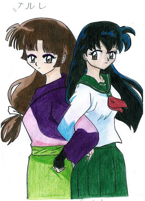 Kagome And Sango By Lory05 On Deviantart