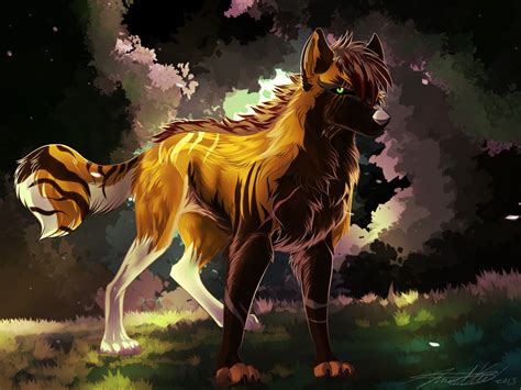 Turik Co By Shiinrai Canine Art Mythical Creatures Art Fantasy Wolf