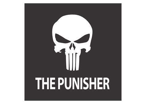 The Punisher Logo Vector Format Cdr Ai Eps Svg Pdf Png
