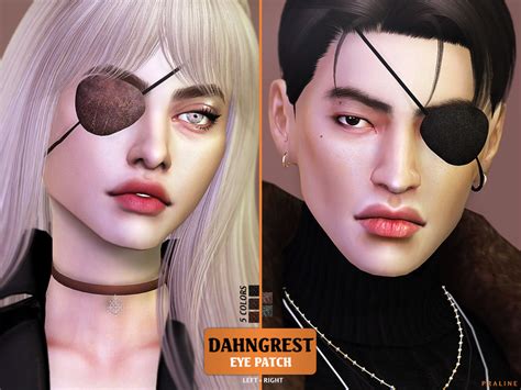 Eye Patch Accessories The Sims 4 P1 Sims4 Clove Share Asia Tổng Hợp