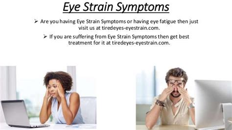 Eye Strain Symptoms Tiredeyes