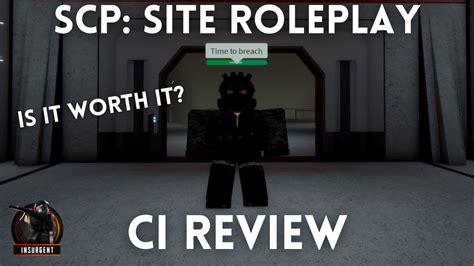 Ci Review Scp Site Roleplay Roblox Youtube