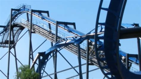 Batmanthe Ride Six Flags Magic Mountain Youtube