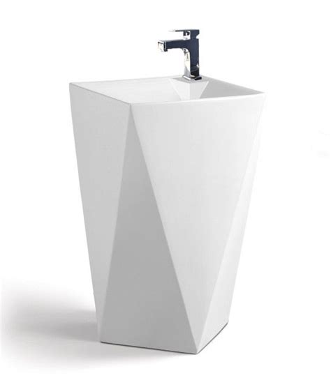 Maccione Modern Pedestal Sink Modern Pedestal Sink