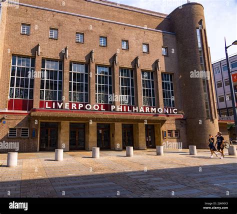 Liverpool Philharmonic Hall Liverpool Uk August 16 2022 Stock