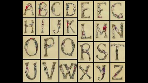 Erotic Alphabet By Joseph Apoux Circa 1880 Youtube