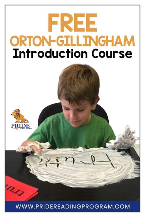 Free Orton Gillingham Introduction Course Dyslexia Teaching Orton
