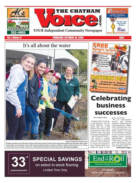 The Chatham Voice Oct 10 2019 By Chatham Voice Issuu